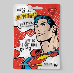 Тканевая маска для лица DC - Superman 25 мл. (арт. WBDC-FG2443-12)