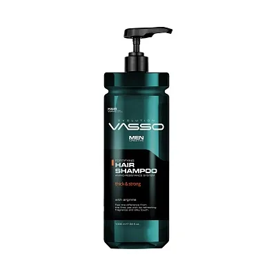 ШАМПУНЬ ДЛЯ ВСЕХ ТИПОВ ВОЛОС - VASSO HAIR SHAMPOO THICK & STRONG, 260мл