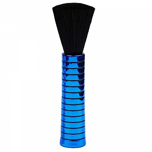NECK BRUSH SUPER BLUE - Парикмахерская щетка для шеи