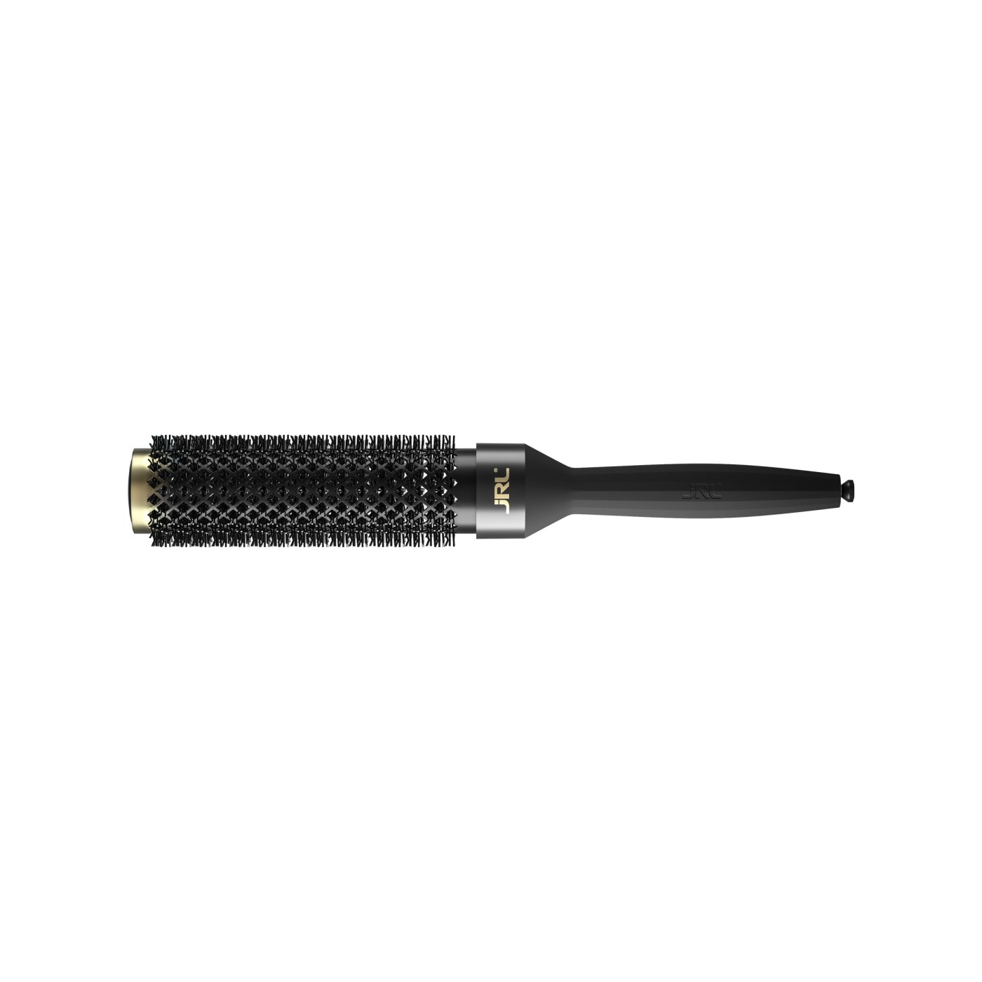 MIXED BRISTLE BRUSH EXTRA LONG φ32MM, BLACKJRL ПАРИКМАХЕРСКИЙ БРАШИНГ СО СМЕШАННОЙ ЩЕТИНОЙ, ЦВЕТ ЧЕР