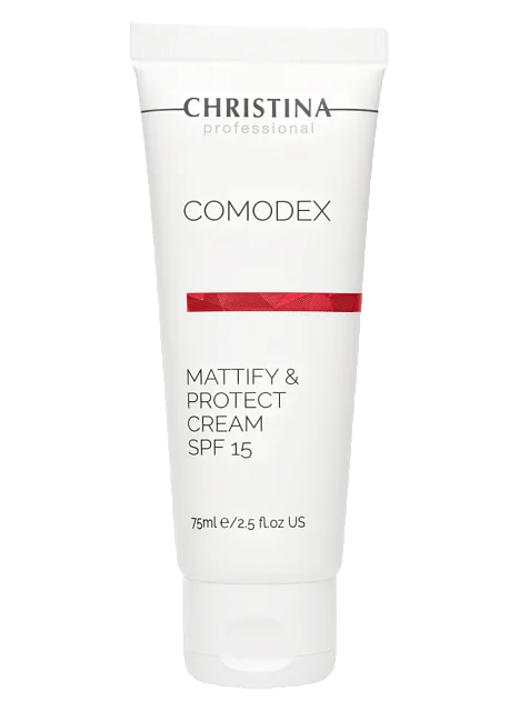 COMODEX MATTIFY&PROTECT CREAM SPF 15 -КРЕМ "МАТИРОВАНИЕ И ЗАЩИТА" ДЛЯ ЛИЦА С SPF-15, ЛИНИЯ COMODEX