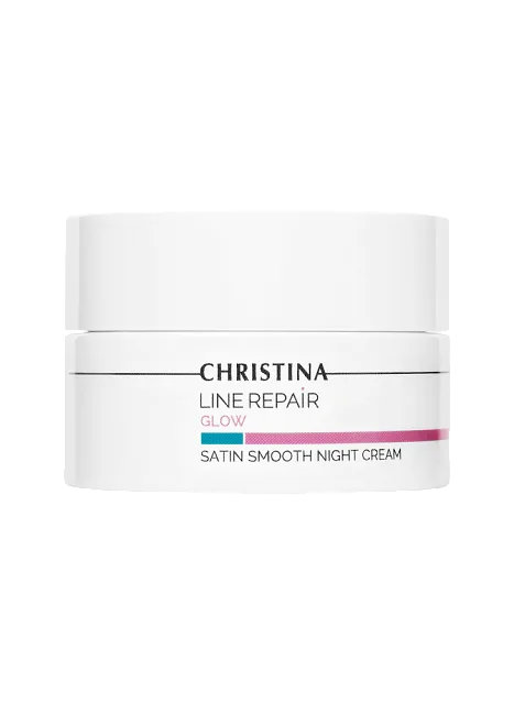 LINE REPAIR-GLOW-SATIN SMOOTH NIGHT CREAM-РАЗГЛАЖИВАЮЩИЙ НОЧНОЙ КРЕМ "САТИН"