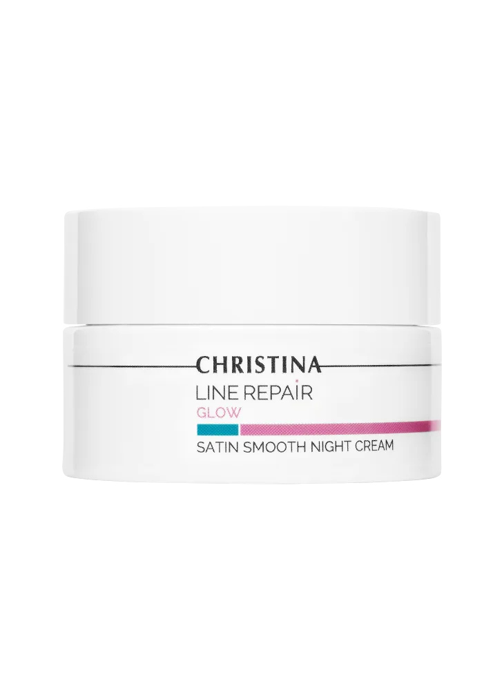 LINE REPAIR-GLOW-SATIN SMOOTH NIGHT CREAM-РАЗГЛАЖИВАЮЩИЙ НОЧНОЙ КРЕМ "САТИН"