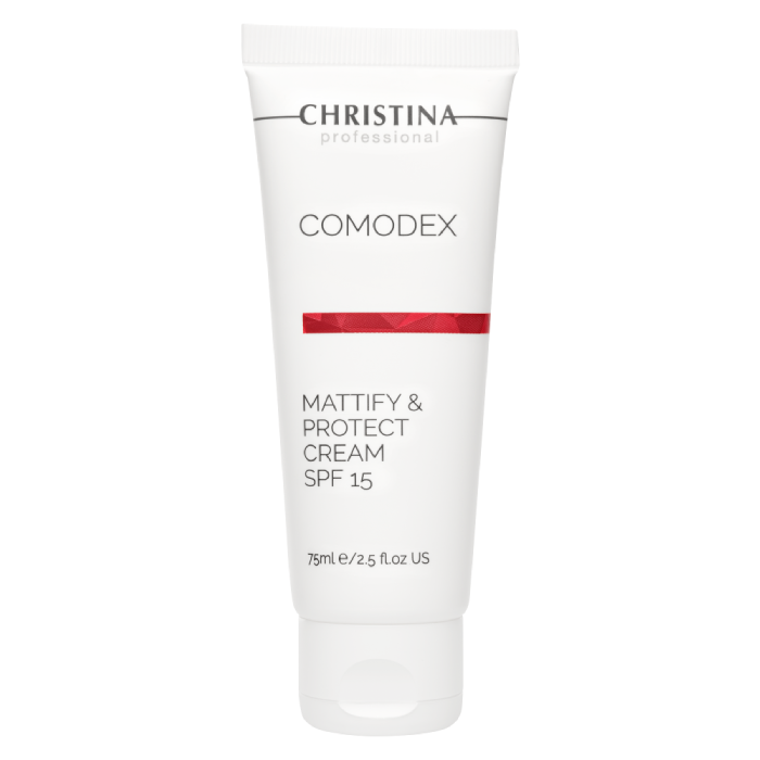 COMODEX MATTIFY&PROTECT CREAM SPF 15 -КРЕМ "МАТИРОВАНИЕ И ЗАЩИТА" ДЛЯ ЛИЦА С SPF-15, ЛИНИЯ COMODEX