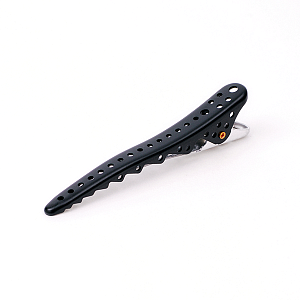 SHARK CLIP (2PIECES/PACK) BLACK METAL - Зажимы алюминиевые "Shark Clip", черные, длина 105мм, упаков