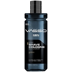 Vasso After Shave Cologne Golden - лосьон после бритья, 370 мл. 