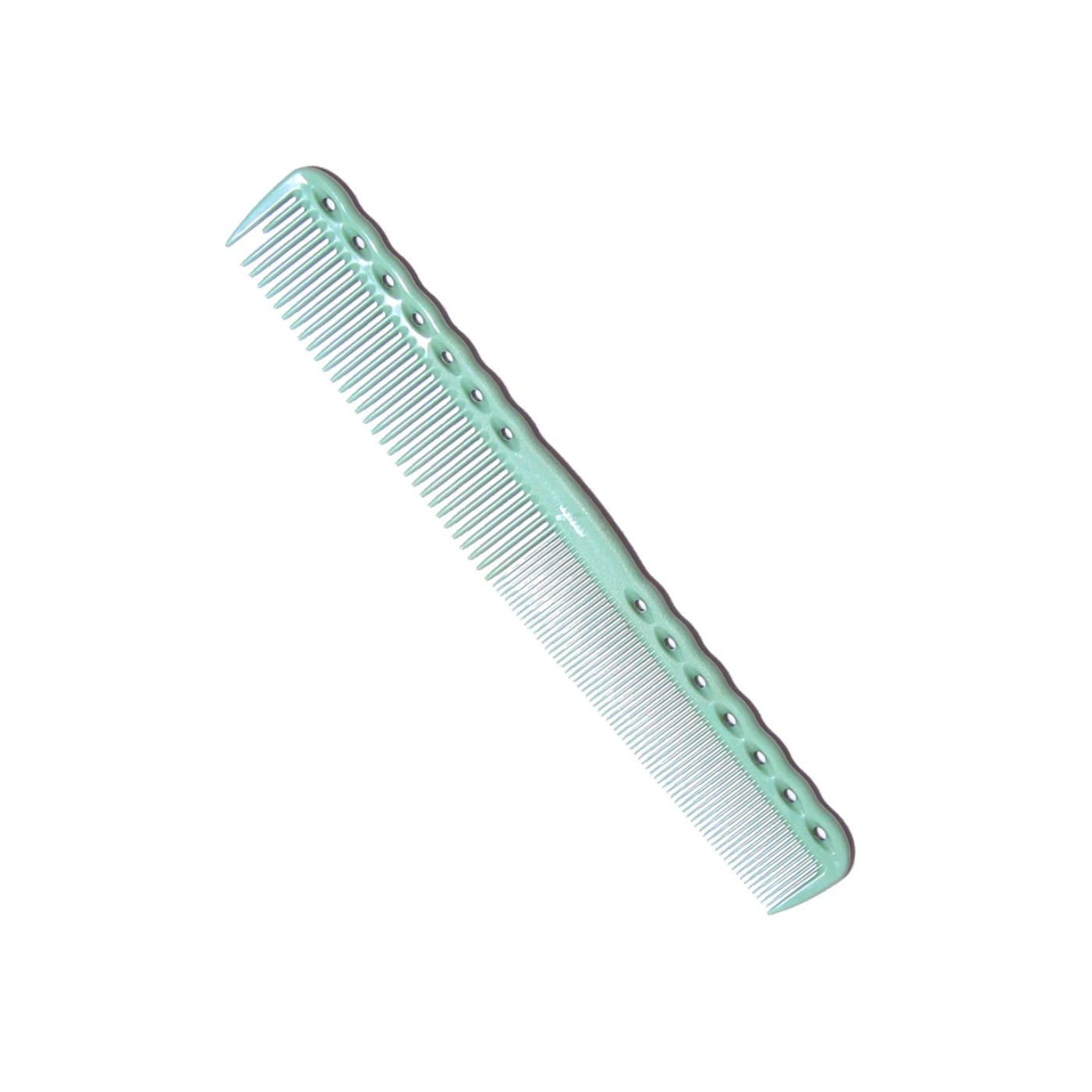 TAIL COMB MINT GREEN - Расческа для стрижки, комбинированная, пластиковая, длина 185мм, мятная.