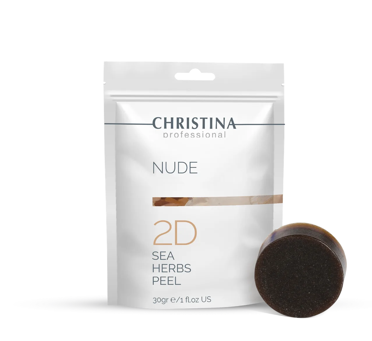 NUDE 2D SEA HERBS PEEL - КОРАЛЛОВОЕ МЫЛО ДЛЯ ТЕЛА С МОРСКИМИ ВОДОРОСЛЯМИ