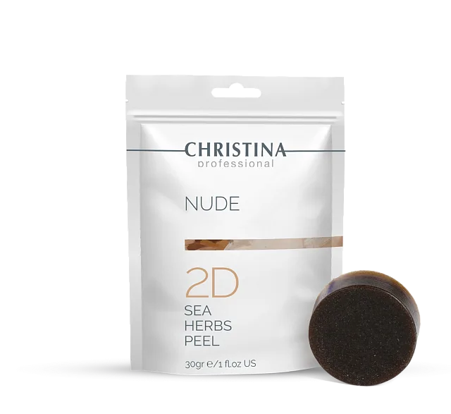 NUDE 2D SEA HERBS PEEL - КОРАЛЛОВОЕ МЫЛО ДЛЯ ТЕЛА С МОРСКИМИ ВОДОРОСЛЯМИ