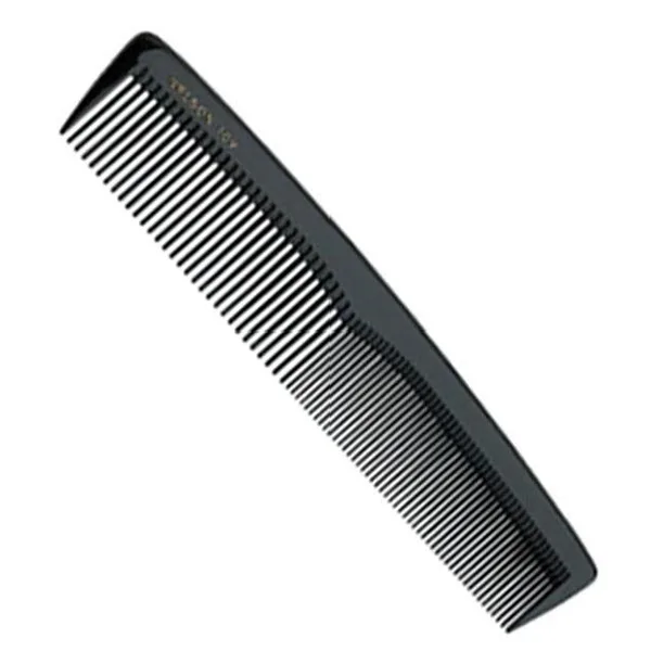 DRESSING COMB DELRIN 109 BLACK - Расческа парикмахерская