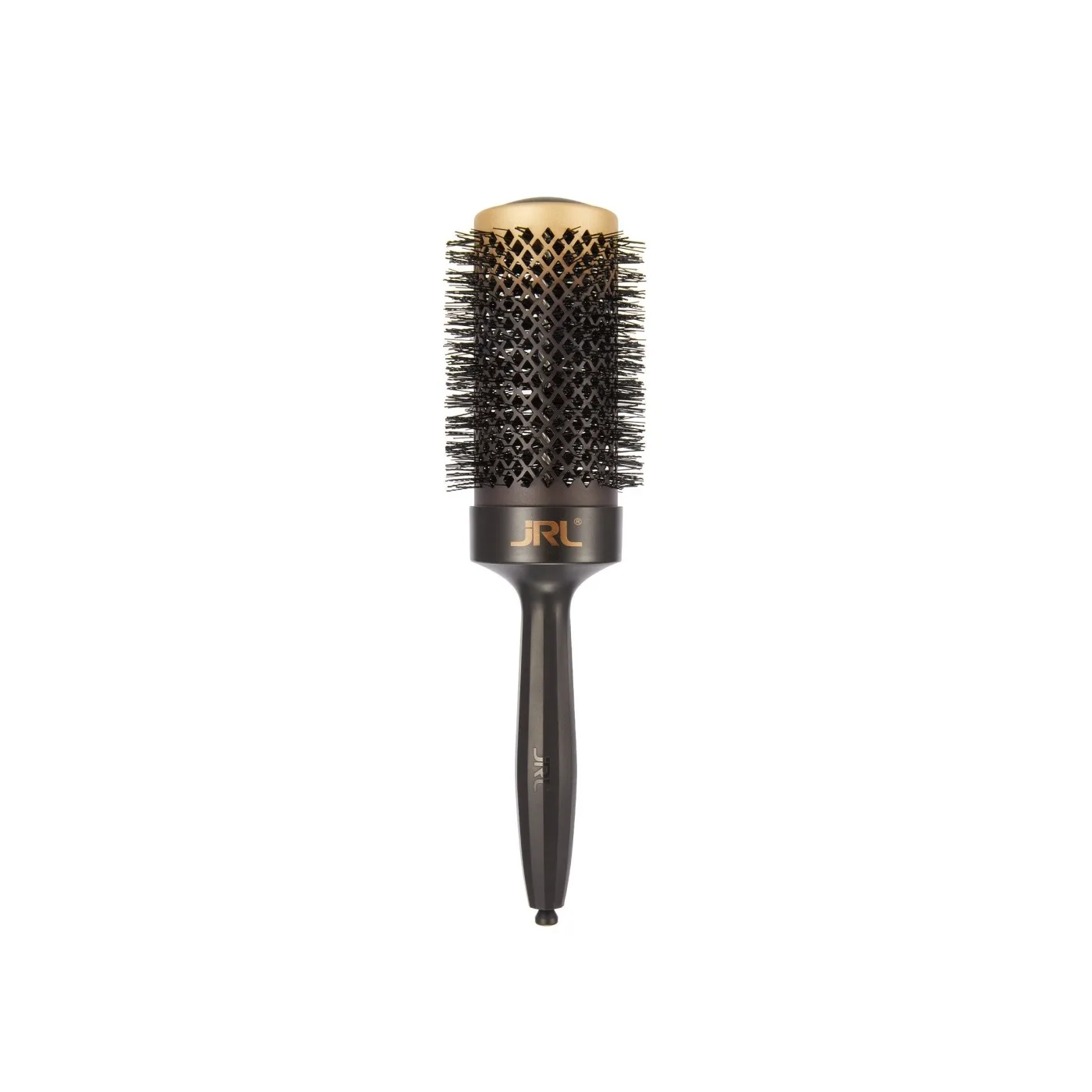 MIXED BRISTLE BRUSH φ43MM, BLACK -JRL ПАРИКМАХЕРСКИЙ БРАШИНГ СО СМЕШАННОЙ ЩЕТИНОЙ, φ43 мм, ЦВЕТ ЧЕРН