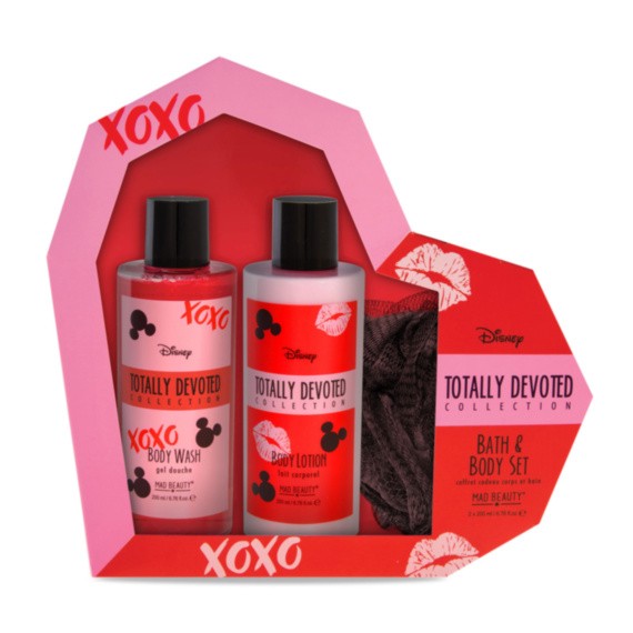 MINNIE MICKEY TOTALLY DEVOTED PAMPER SET - Подарочный набор Minnie Mickey (гель для душа, лосьон для