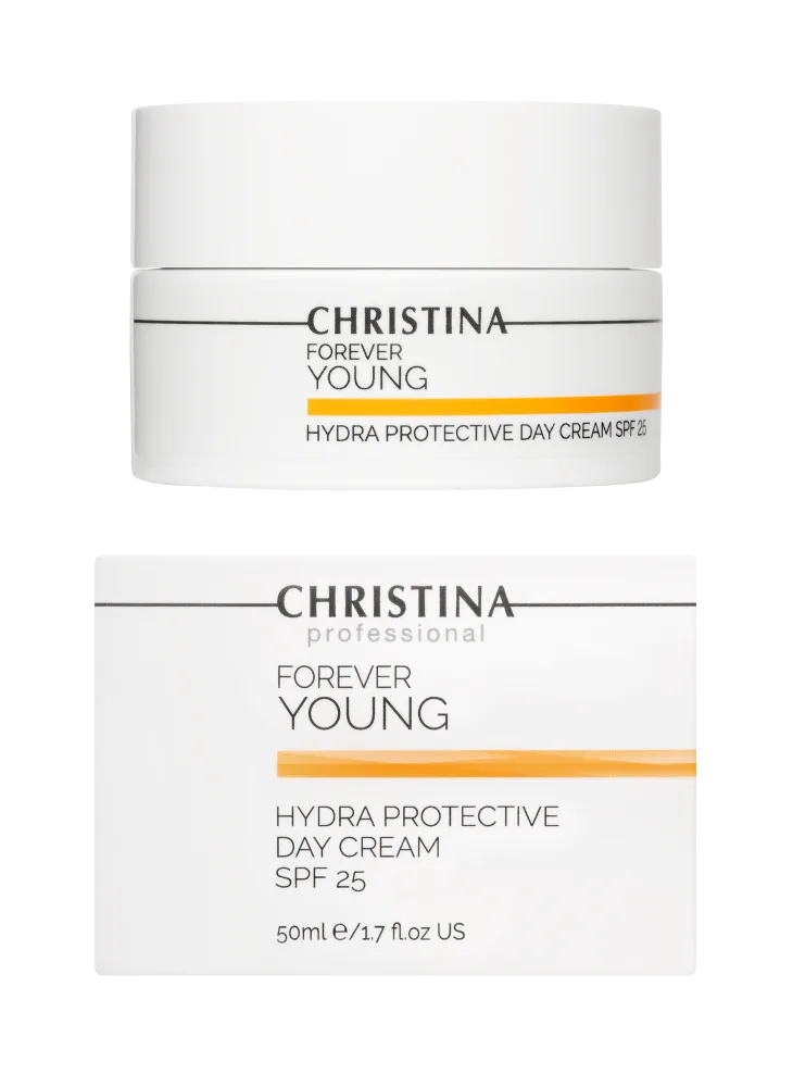 FOREVER YOUNG HYDRA PROTECTIVE  DAY CREAM SPF-25-ДНЕВНОЙ ГИДРОЗАЩИТНЫЙ КРЕМ  ДЛЯ ЛИЦА, ЛИНИЯ FOREVER