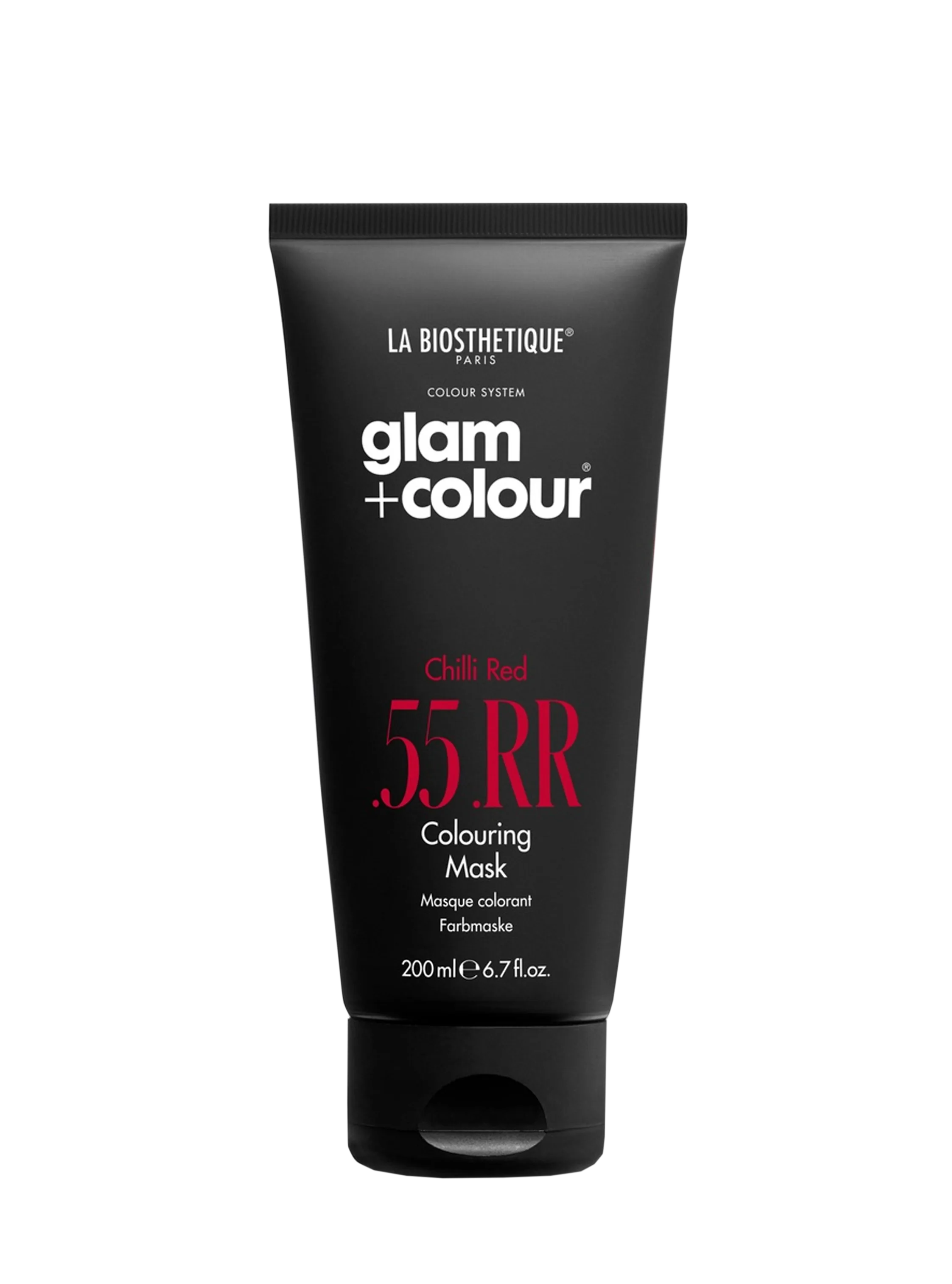 Glam color Chilli Red.55.RR Mask  - маска отеночная для волос Chilli Red.55.RR, 200мл