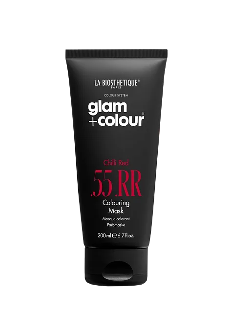Glam color Chilli Red.55.RR Mask  - маска отеночная для волос Chilli Red.55.RR, 200мл