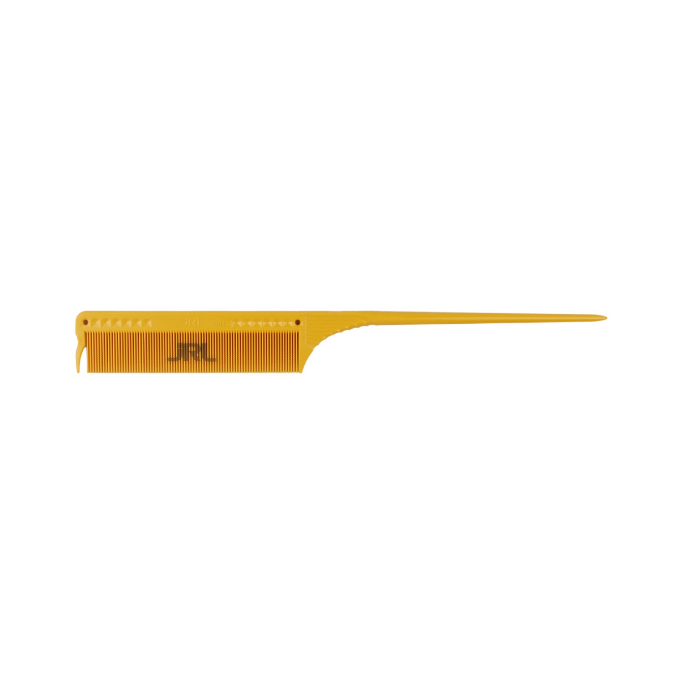 JRL FINE TEETH TAIL COMB 8.5", YELLOWJRL ПАРИКМАХЕРСКАЯ РАСЧЕСКА С ЧАСТЫМИ ЗУБЦАМИ И ХВОСТИКОМ 8.5",