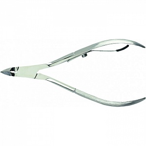 ЩИПЦЫ МАНИКЮРНЫЕ - CUTICLE NIPPER 7mm FLAT SPRING BLACK - NP