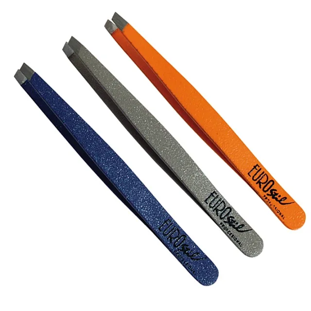 TWEEZER MEDIUM COLOURS 8 CM - ПИНЦЕТ КОСМЕТОЛОГИЧЕСКИЙ