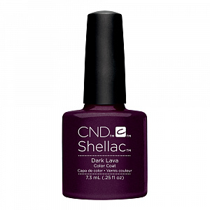 Гелевый лак - Cnd Shellac 110 Dark Lava 0.25oz