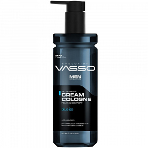 КРЕМ ПАРФЮМИРОВАННЫЙ ПОСЛЕ БРИТЬЯ - VASSO AFTER SHAVE CREAM COLOGNE (BLUE ICE)