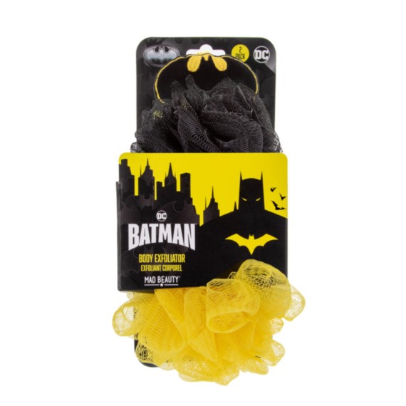 BATMAN BODY EXFOLIATOR DUO-НАБОР МОЧАЛОК ДЛЯ ТЕЛА, 2 ШТ.В НАБОРЕ