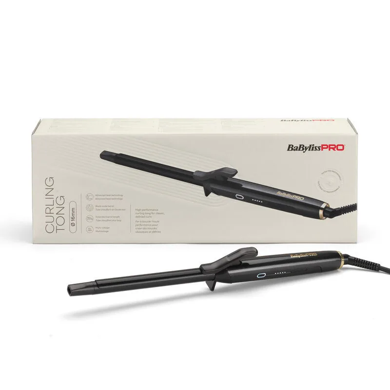 HI-PERFORMANCE CURLING TONG 16MM-ЭЛЕКТРИЧЕСКАЯ ПЛОЙКА ДЛЯ ВОЛОС, ЦВЕТ ЧЕРНЫЙ, 16 ММ.