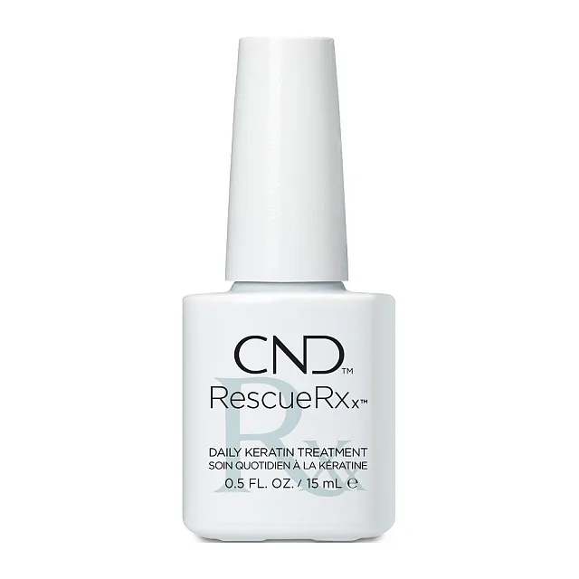 CND ESSENTIALS RESCUERXX 0.5OZ -СРЕДСТВО ДЛЯ ОСЛАБЛЕННЫХ И ПОВРЕЖДЕННЫХ НОГТЕЙ С КЕРАТИНОМ 15 мл.