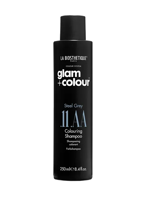 Glam color upgrade Gray Hair Shampoo ( Steel Grey .11AA )- ШАМПУНЬ для сохранения седины, цвет 11." 