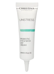 UNSTRESS PROBIOTIC DAY CREAM FOR EYE AND NECK-ДНЕВНОЙ ПРОБИОТИЧЕСКИЙ КРЕМ ДЛЯ КОЖИ ВОКРУГ ГЛАЗ И ШЕИ