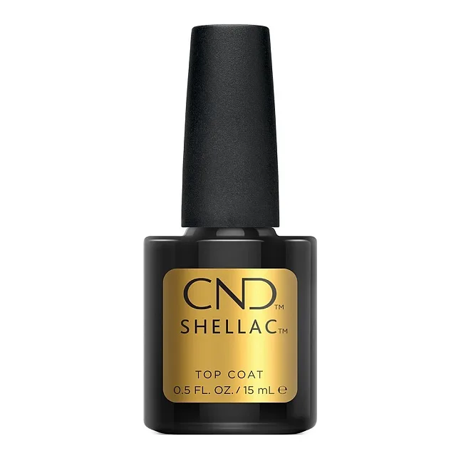 Закрепитель для гелевого лака - Cnd Shellac Original Top Coat 0.5oz