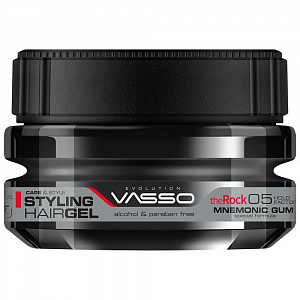 Жвачка для укладки волос  "VASSO MNEMONIC STYLING GUM  (THE ROCK)", 500мл.