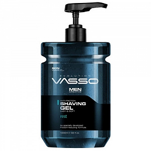 ГЕЛЬ ДЛЯ БРИТЬЯ - VASSO SHAVING GEL, 1000мл