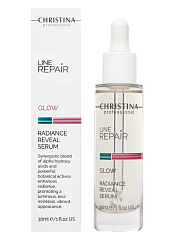 CHRISTINA Line Repair Glow Radiance Reveal Serum - сыворотка «Восстановление и сияние», 30 мл.