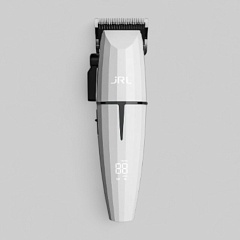 ONYX PROFESSIONAL CORDLESS HAIR CLIPPER WHITE-МАШИНКА ДЛЯ СТРИЖКИ ВОЛОС "JRL ONYX CORDLESS WHITE", ЦВЕТ БЕЛЫЙ/МАШИНКА  рабочая, роторный мотор, 2 скорости (6000 и 7500 об/мин), технология Reset IQ Charge, нож 45мм, высота среза 0-3,5мм, 10 насадок: 1