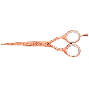 НОЖНИЦЫ ПАРИКМАХЕРСКИЕ - SCISSORS ERGO ANATOMIC - LUXURY COPPER-COPPER