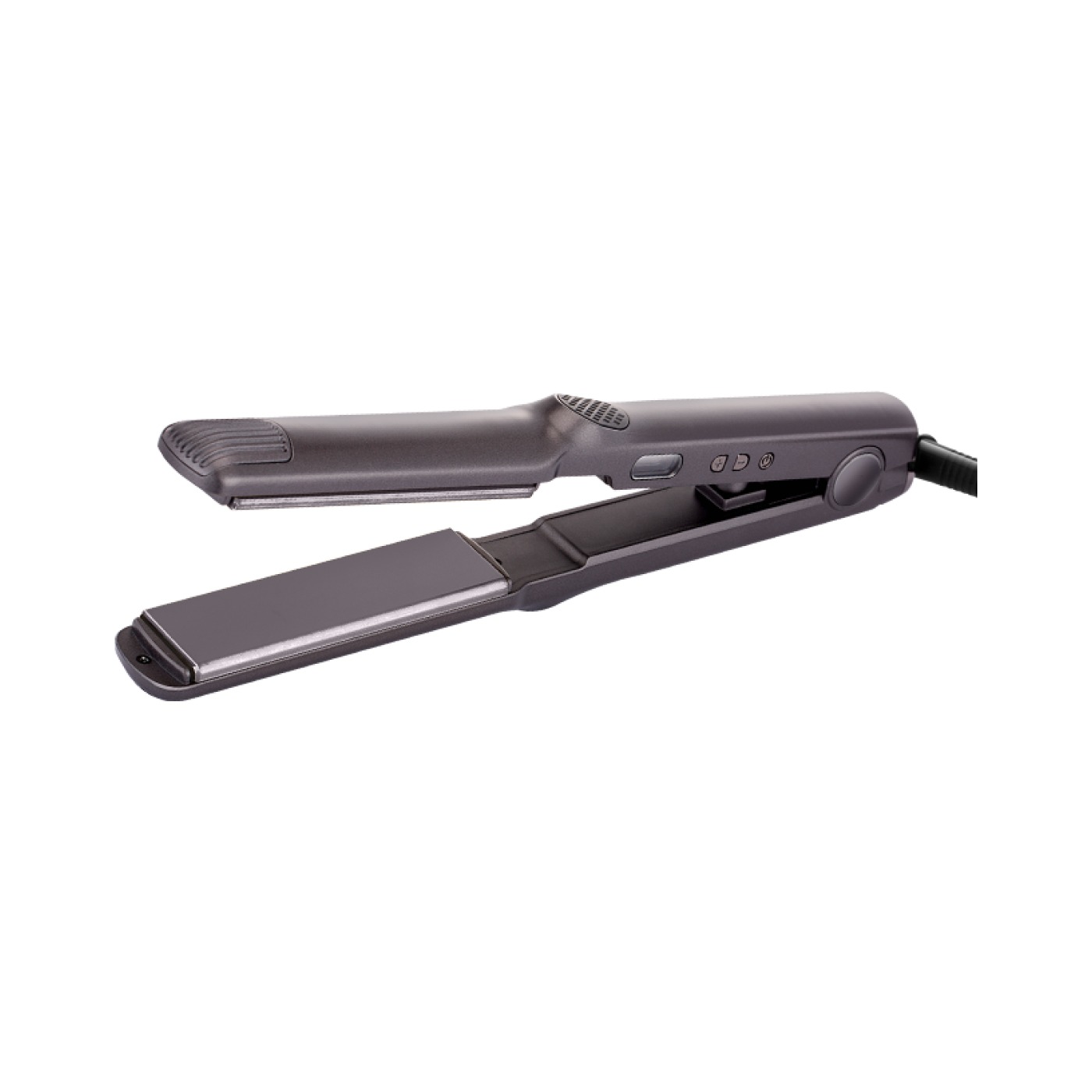 FORTE PRO STRAIGHT AND CURL IRON 10 * 3 CM,SILVER-ЭЛЕКТРИЧЕСКИЕ ЩИПЦЫ ДЛЯ ВОЛОС, ЦВЕТ СЕРЕБРЯНЫЙ