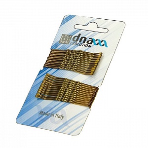 НЕВИДИМКИ ДЛЯ ВОЛОС ПАРИКМАХЕРСКИЕ - "CARDBOARD 24 PCS HAIR GRIP WAVED BLONDE 2......