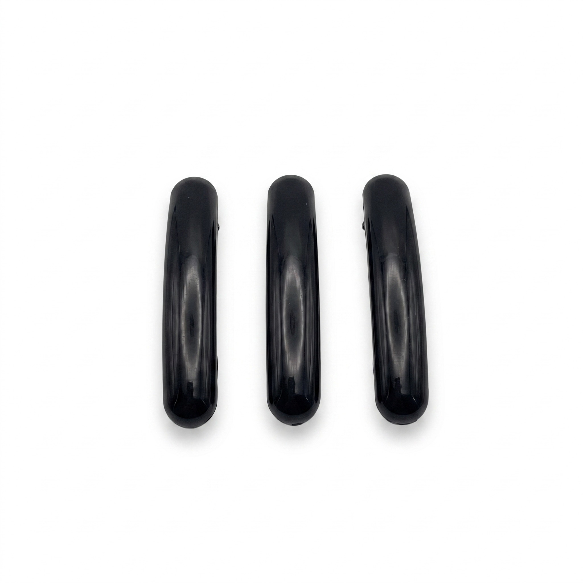 FRENCH BARRET, 3 PCS.,8,5 X 1,3 CM, BLACK - Заколка для волос