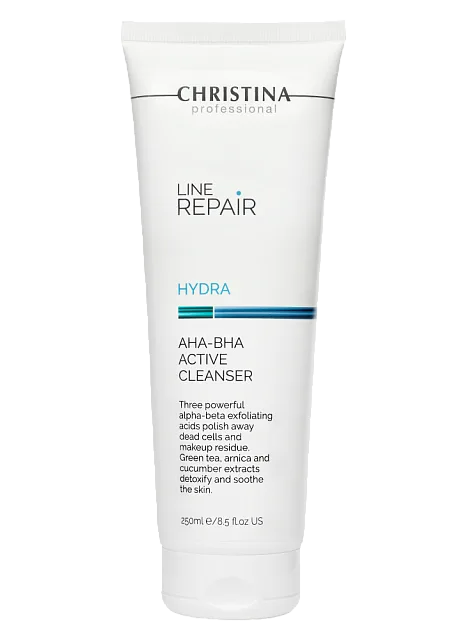 LINE REPAIR-HYDRA-AHA-BHA ACTIVE CLEANSER-ОЧИЩАЮЩИЙ АКТИВНЫЙ ГЕЛЬ С AHA-BHA КИСЛОТАМИ