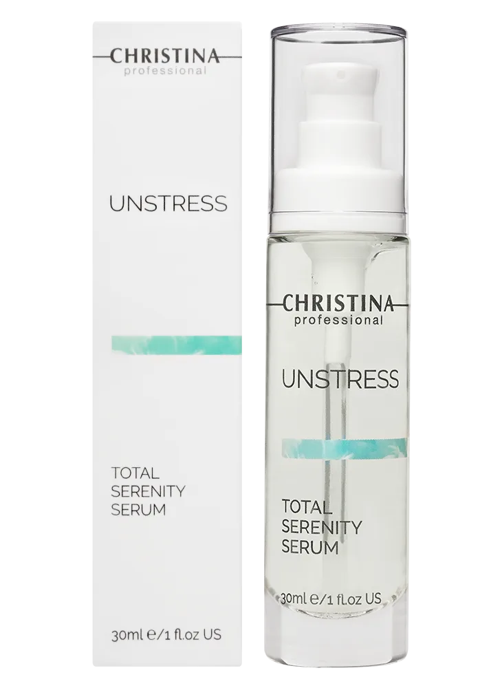 UNSTRESS TOTAL SERENITY SERUM-УСПОКАИВАЮЩАЯ СЫВОРОТКА «ТОТАЛЬ» ДЛЯ ЛИЦА, ЛИНИЯ UNSTRESS