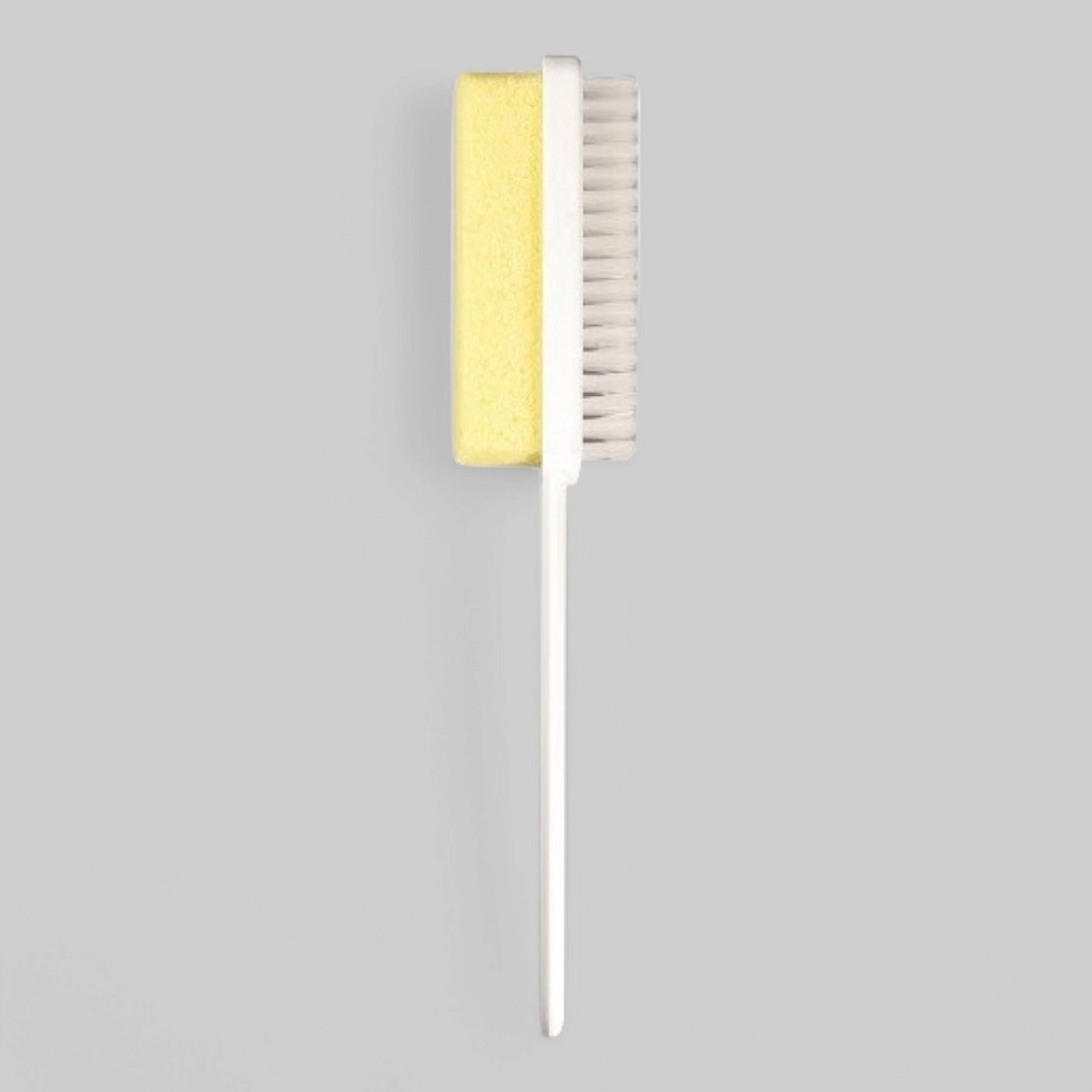 COMBI FOOT CARE BRUSH - Двухсторонняя тёрка для ног с ручкой, пемза\щётка