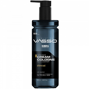 КРЕМ ПАРФЮМИРОВАННЫЙ ПОСЛЕ БРИТЬЯ - VASSO AFTER SHAVE CREAM COLOGNE (SHINE OUT)
