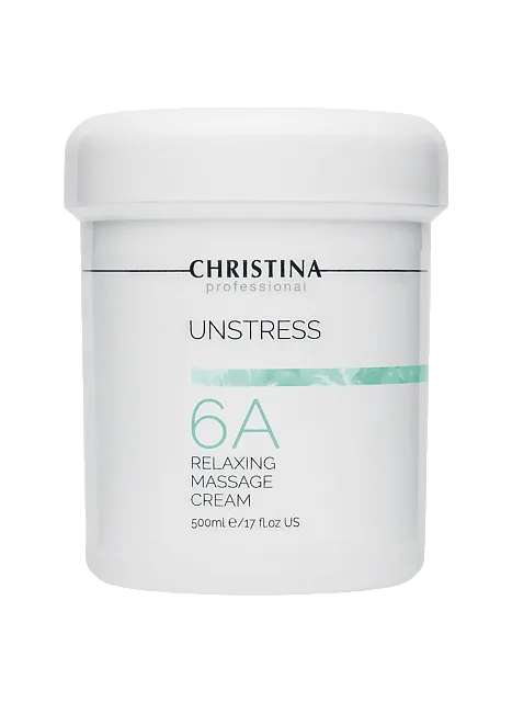 UNSTRESS 6A STEP RELAXING MASSAGE CREAM -РАССЛАБЛЯЮЩИЙ МАССАЖНЫЙ КРЕМ ДЛЯ ЛИЦА, ШАГ 6А, ЛИНИЯ UNSTRE