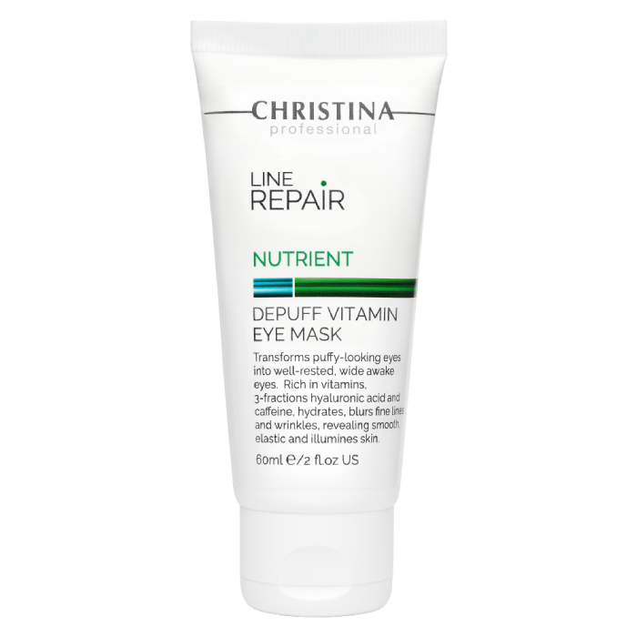 LINE REPAIR-NUTRIENT-DEPUFF VITAMIN EYE MASK-ВОССТАНАВЛИВАЮЩАЯ ПРОТИВООТЕЧНАЯ МАСКА ДЛЯ КОЖИ ВОКРУГ 