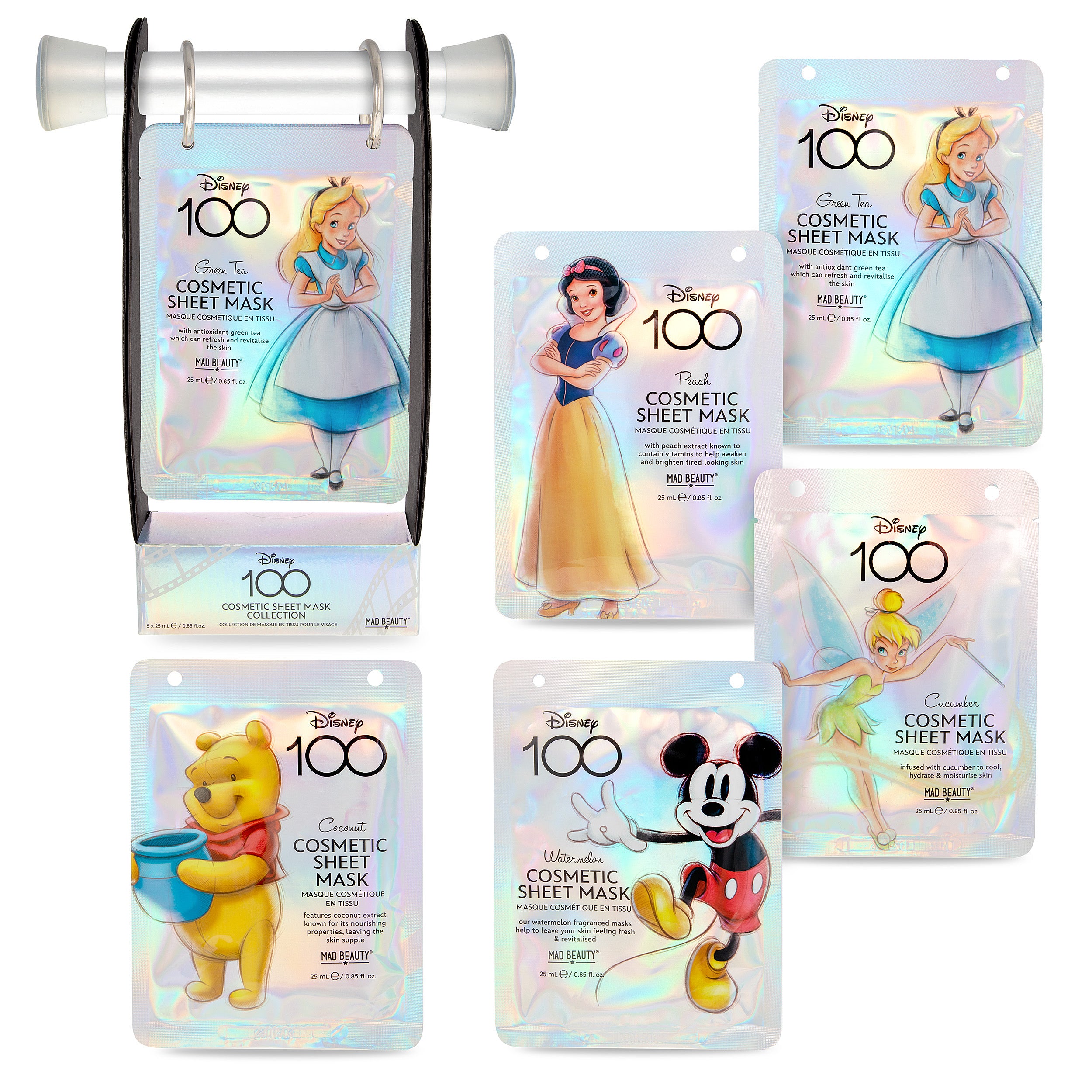 DISNEY 100 COSMETIC SHEET MASK COLLECTION  - МАСКА ДЛЯ ЛИЦА КОЛЛЕКЦИЯ "DISNEY-100" 