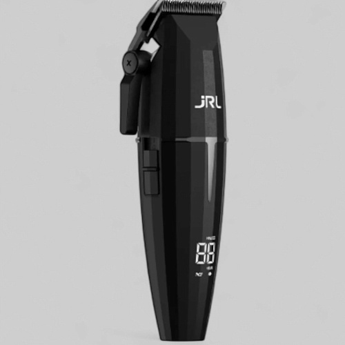 ONYX PROFESSIONAL CORDLESS HAIR CLIPPER BLACK-МАШИНКА ДЛЯ СТРИЖКИ ВОЛОС  "JRL ONYX CORDLESS BLACK", ЦВЕТ-ЧЕРНЫЙ/ рабочая, роторный мотор, 2 скорости (6000 и 7500 об/мин), технология Reset IQ Charge, нож 45мм, высота среза 0-3,5мм, 10 насадок: 1,5 мм-