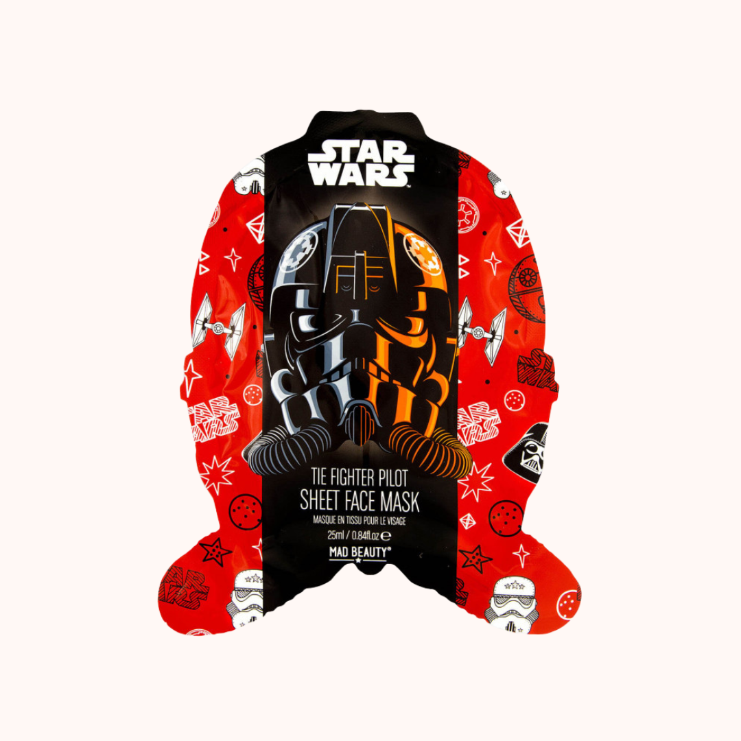 STAR WARS FACE MASK DARTH MAUL-  ТКАНЕВАЯ МАСКА ДЛЯ ЛИЦА «ЗВЕЗДНЫЕ ВОЙНЫ»  