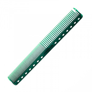 SUPER COMBS GREEN -Расческа для стрижки, для коротких и очень коротких волос, длина 175мм, зеленая