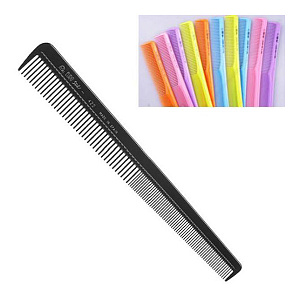 BARBER COMB COLOURS 18 CM - РАСЧЕСКА ПАРИКМАХЕРСКАЯ