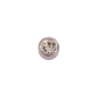 MINY APRIL BIRTHSTONE-Камень Хрусталь месяц апрель без позолоты